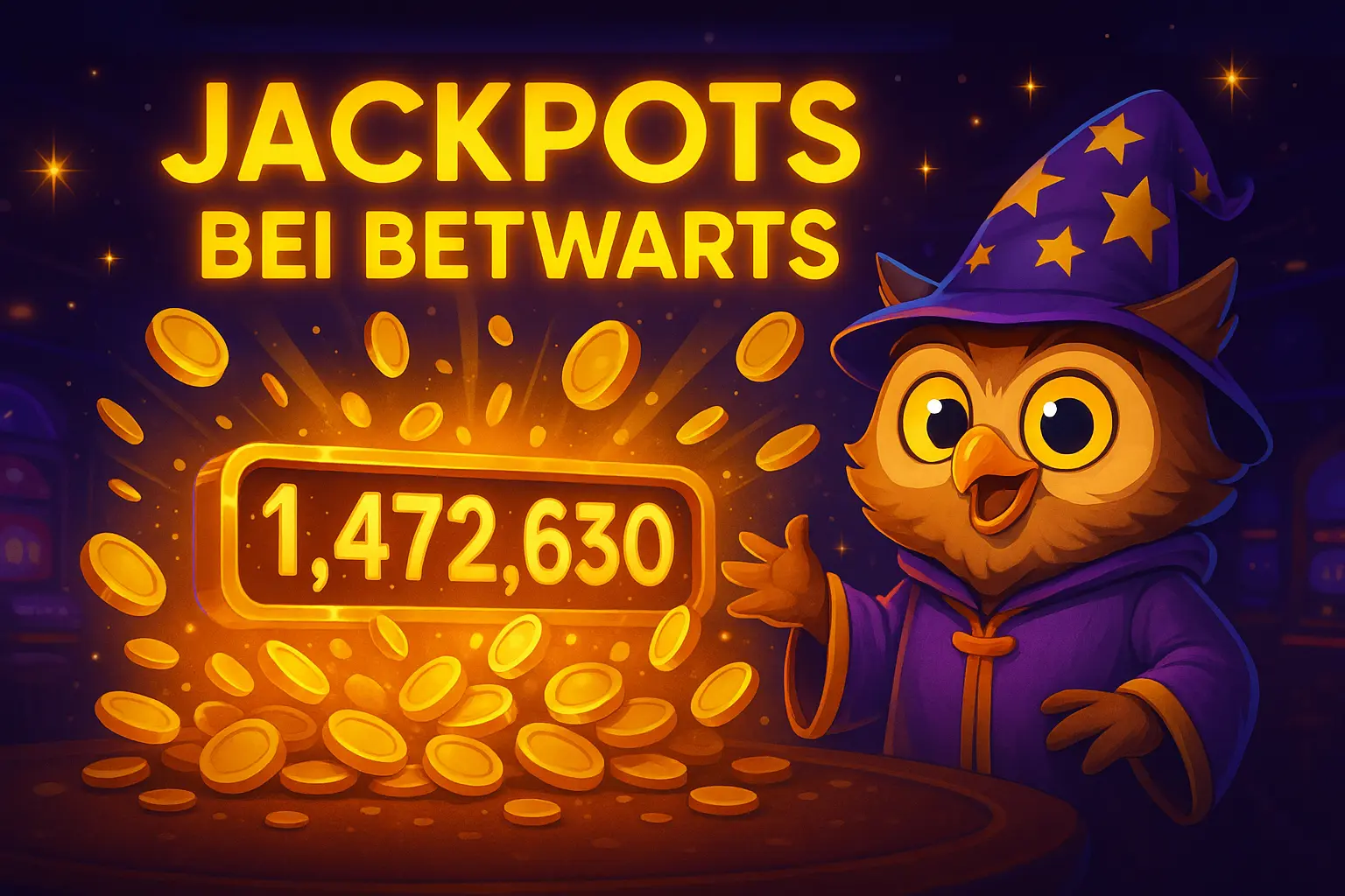 Jackpots bei Betwarts Casino