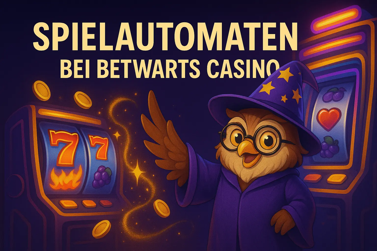 Spielautomaten bei Betwarts Casino